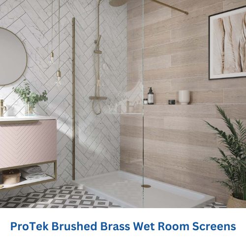 ProTek Brushed Brass Wet Screen