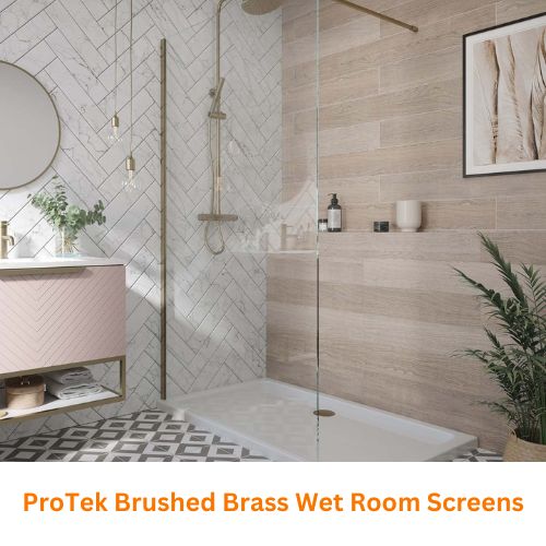 ProTek Brushed Brass Wet Screen