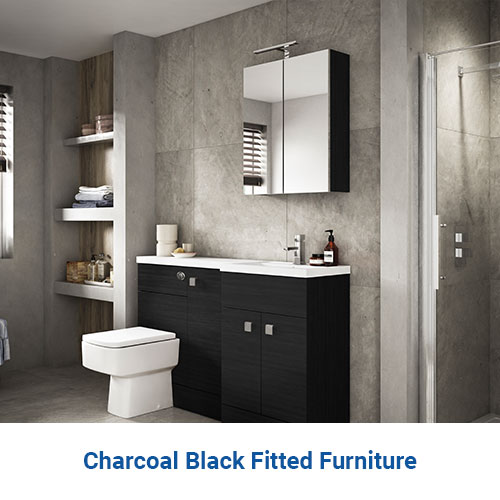Charcoal Black Fitted Furniture Logo
