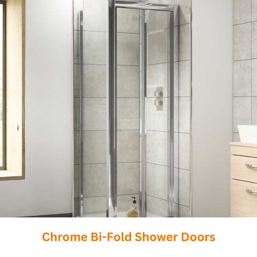 Chrome Bi-Fold Shower Doors