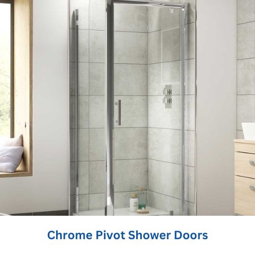 Chrome Pivot Shower Doors