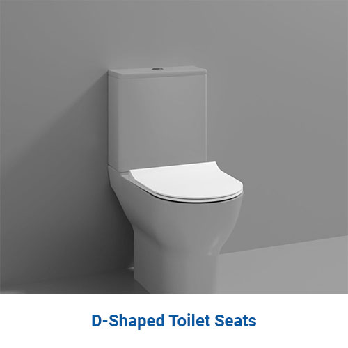 D-Shaped Toilet Seats
