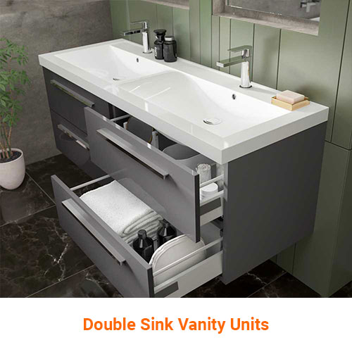Double Sink Vanity Units