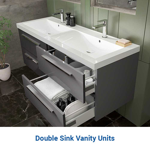 Double Sink Vanity Units