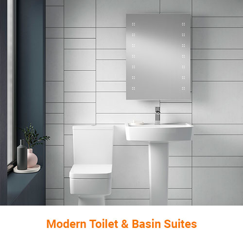 Modern Toilet & Basin Suites