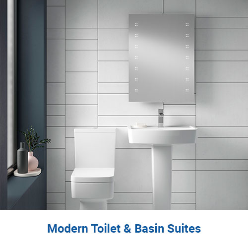 Modern Toilet & Basin Suites