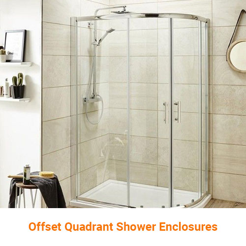Offset Quadrant Shower Enclosures