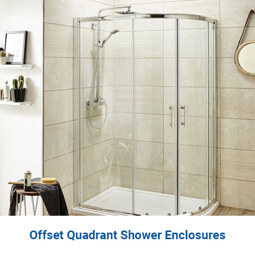 Offset Quadrant Shower Enclosures