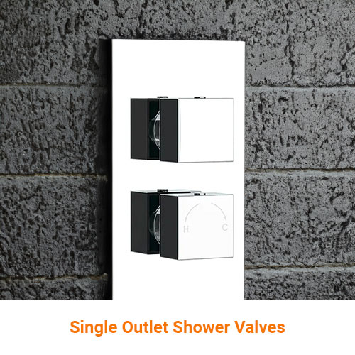 Single Outlet Shower Valves