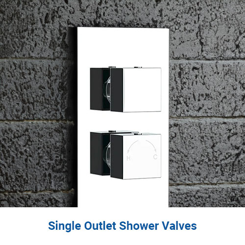 Single Outlet Shower Valves