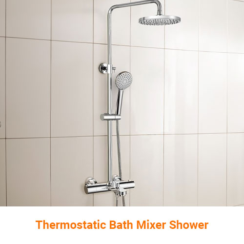 Thermostatic Bath Mixer Shower