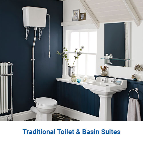 Traditional Toilet & Basin Suites