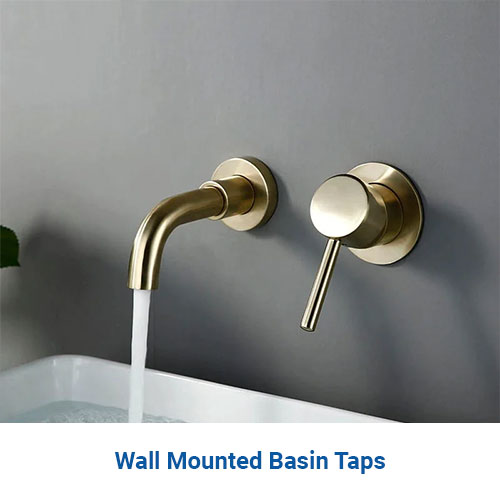 Wall Mounted Basin Taps