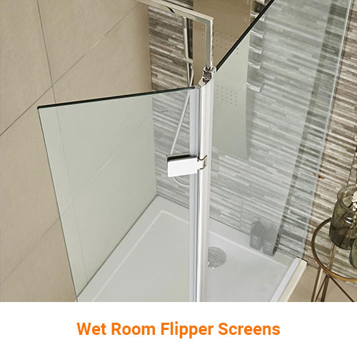 Wet Room Flipper Screens