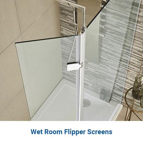 Wet Room Flipper Screens