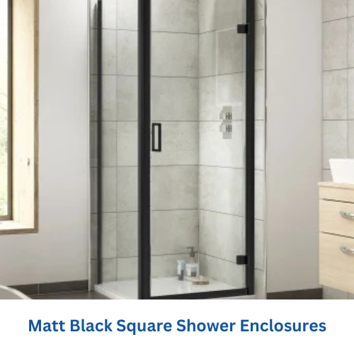 Black Square Shower Enclosures