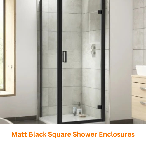 Black Square Shower Enclosures