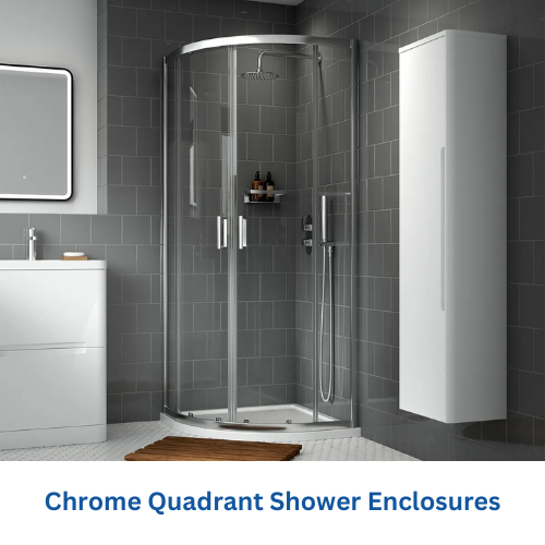 Chrome Quadrant Shower Enclosures