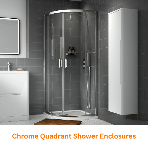 Chrome Quadrant Shower Enclosures