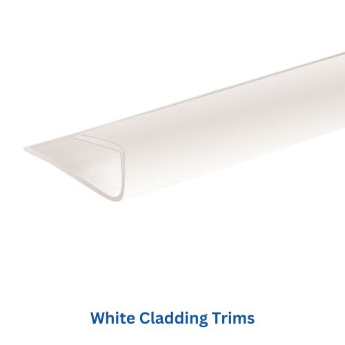 White Cladding Trims