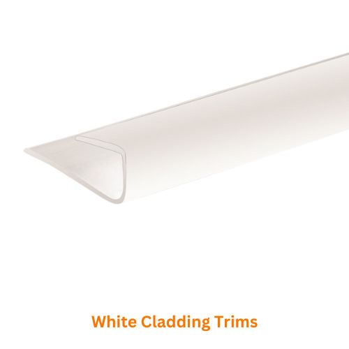 White Cladding Trims
