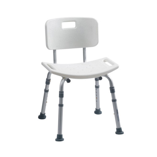 Deluxe Aluminium Adjustable Bath Bench with Back