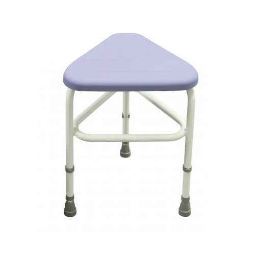 Belmont PU Height Adjustable Corner Shower Stool