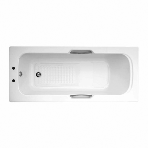 Granada Twin Grip 1700mm x 700mm Single Ended Bath