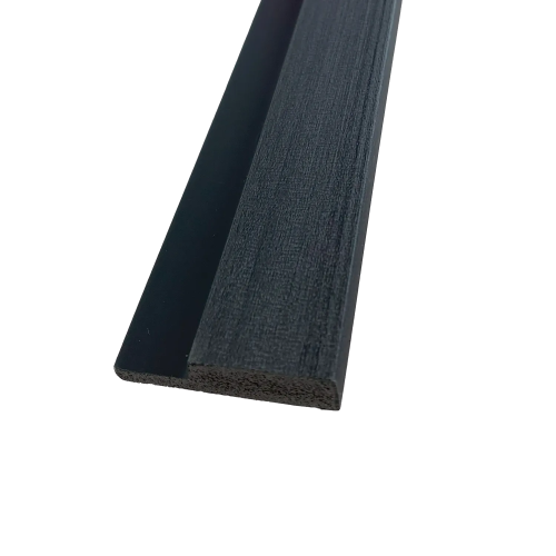 Charcoal 3D Waterproof Wall Panel Trim RH 42mm x 2600mm x 12mm