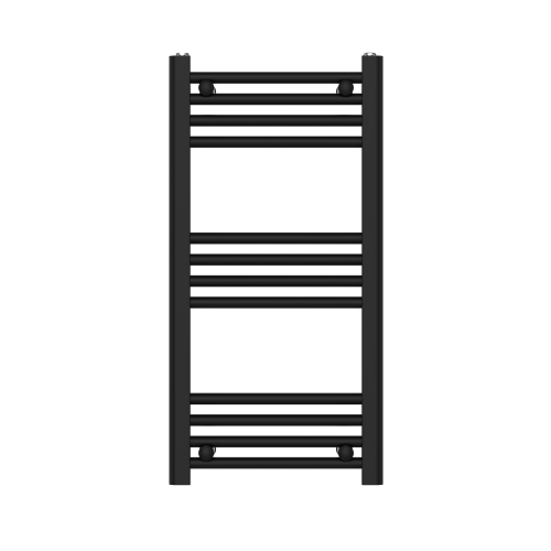 ProTek 800mm x 400mm Black Heated Towel Rail