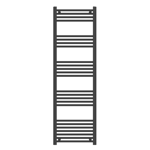 ProTek 1600mm x 500mm Black Heated Towel Rail