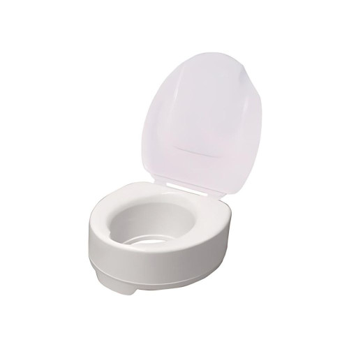 Ticco 6" Raised Toilet Seat with Lid
