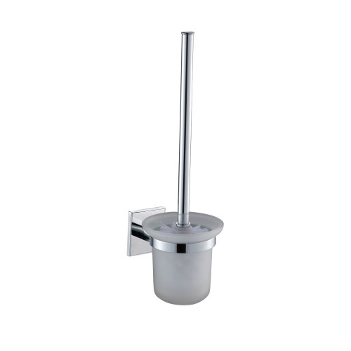 Saturn Chrome Toilet Brush & Holder