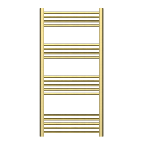 ProTek 1200mm x 600mm Brushed Brass Heated Towel Rail