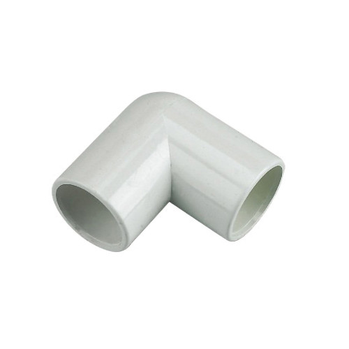 Floplast White Overflow 90 Degree Bend 21.5mm OS11