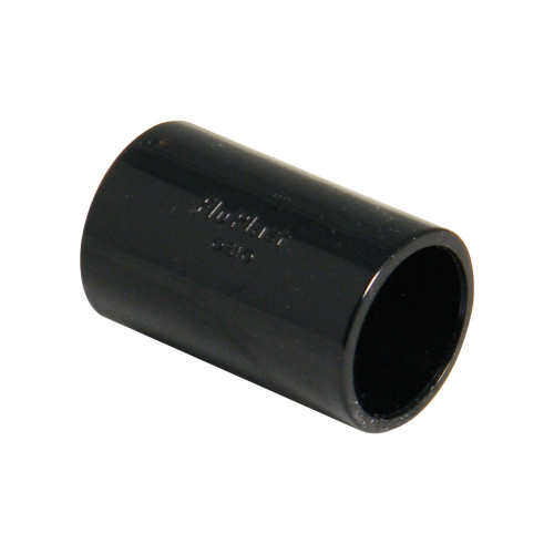 Floplast Black Overflow Coupling 21.5mm OS01B