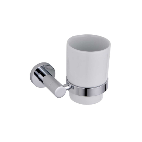 Ascot Chrome Tumbler & Holder