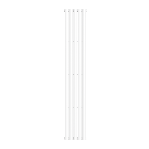 Athens White Oval Double Radiator 1800mm x 300mm