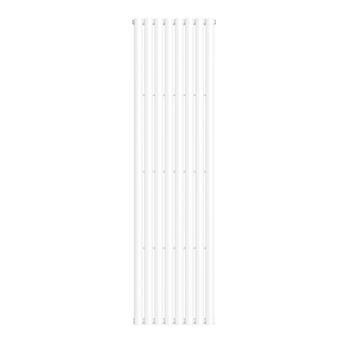 Athens White Oval Double Radiator 1800mm x 480mm