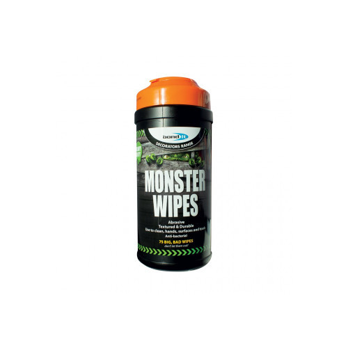 Bond-It Monster Wipes - White 75 Wipes