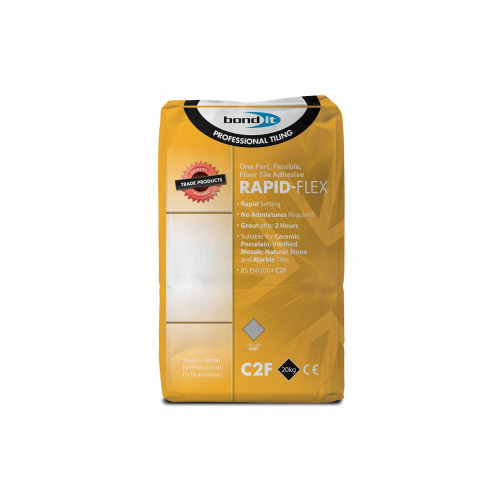 Bond-It Rapid-Flex Tile Adhesive Grey 20kg