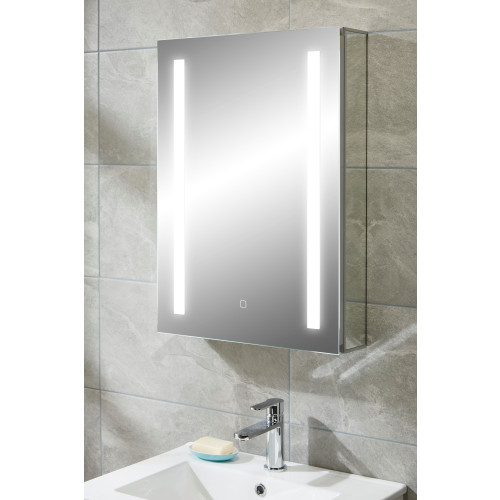 COMRIE LED Single Door Mirror Cabinet