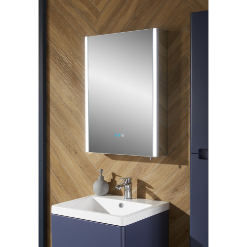 COVE LED Single Door Mirror Cabinet