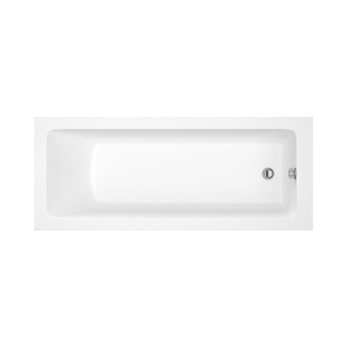 Cube Square 1700mm x 700mm Single Ended Bath & Leg Set