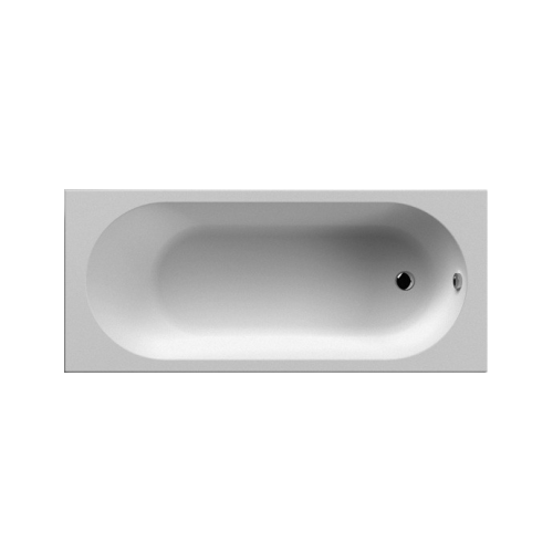 Diva 1600mm x 700mm Single Ended Bath & Leg Set
