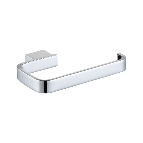 Block Chrome Toilet Roll Holder