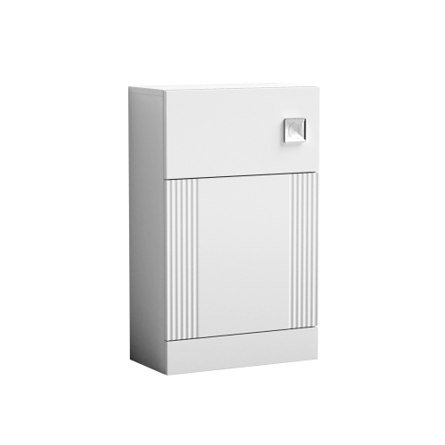 Nuie Deco Satin White 500mm WC Unit