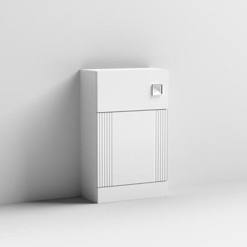 Nuie Deco Satin White 500mm WC Unit