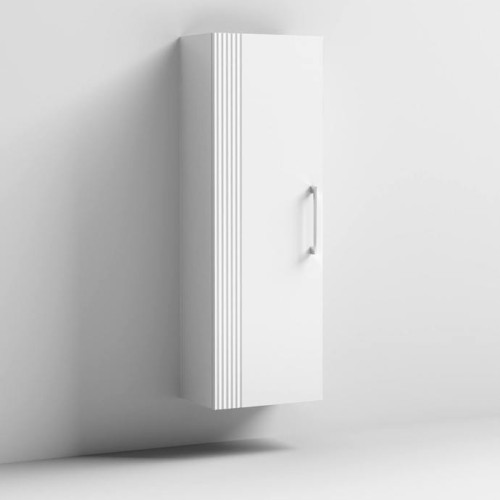 Nuie Deco Satin White 400mm Tall Unit