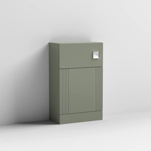 Nuie Deco Satin Green 500mm WC Unit